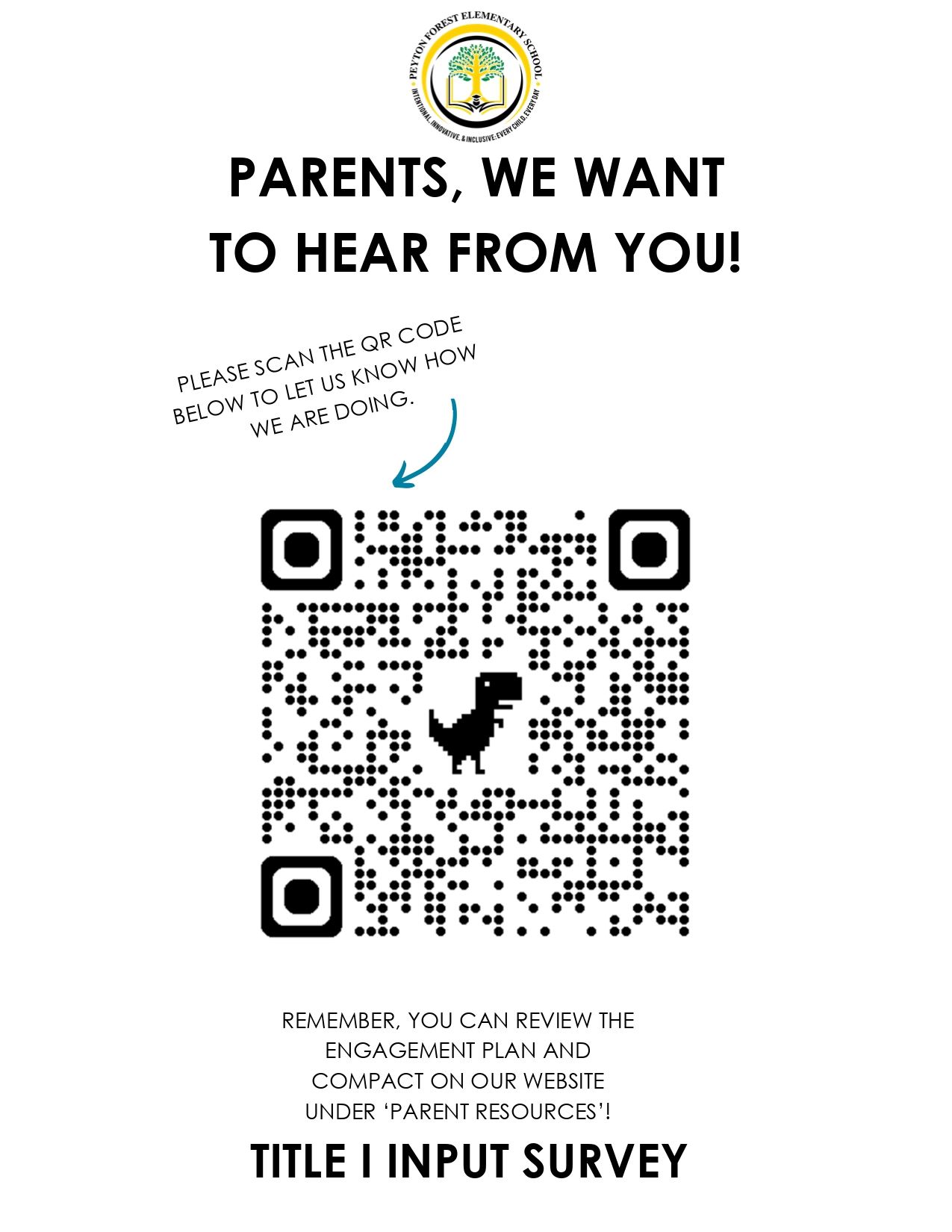  QR Code for Title 1 Survey